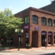 a corner building on laclede's landing in downtown st. louis october 2